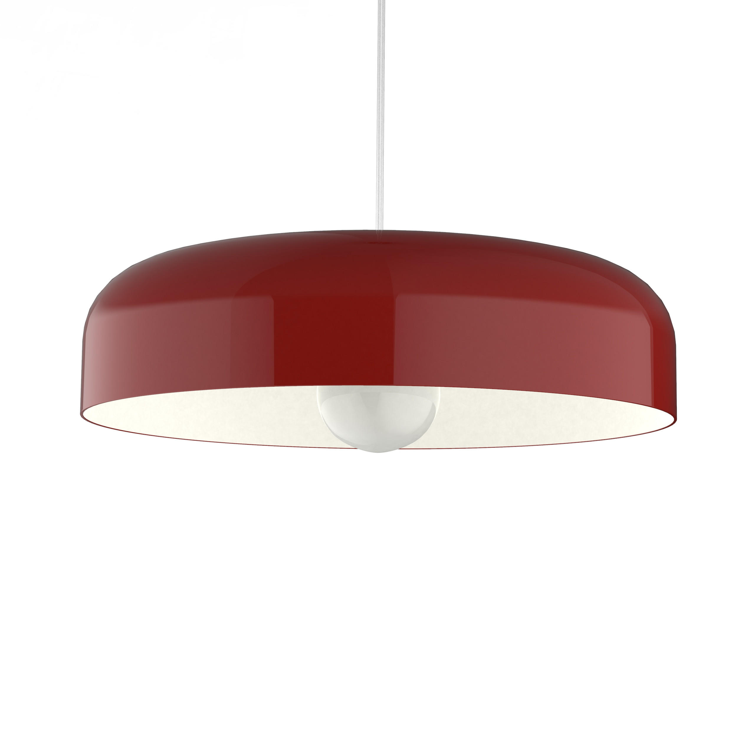 HÄNGELEUCHTE - Rot, Metall (40/40/10cm) - Lumicom