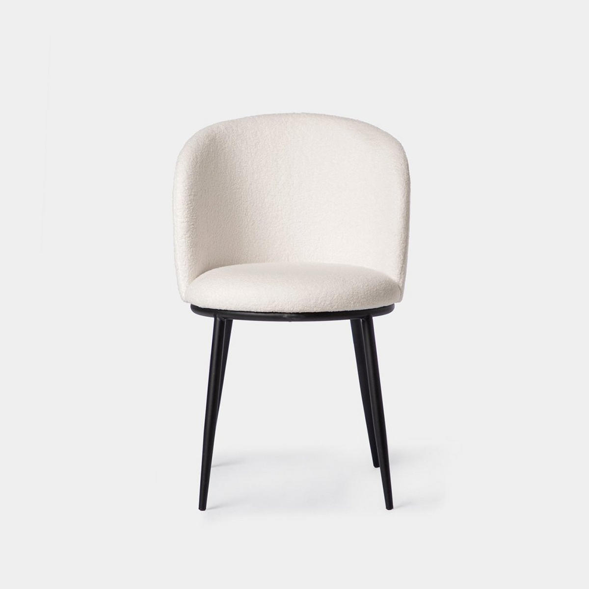 ESSZIMMERSTUHL Nolan Weiß 51 cm x 80 cm 2er-Set - Weiß, Textil (51/80/57cm) - Klast Home