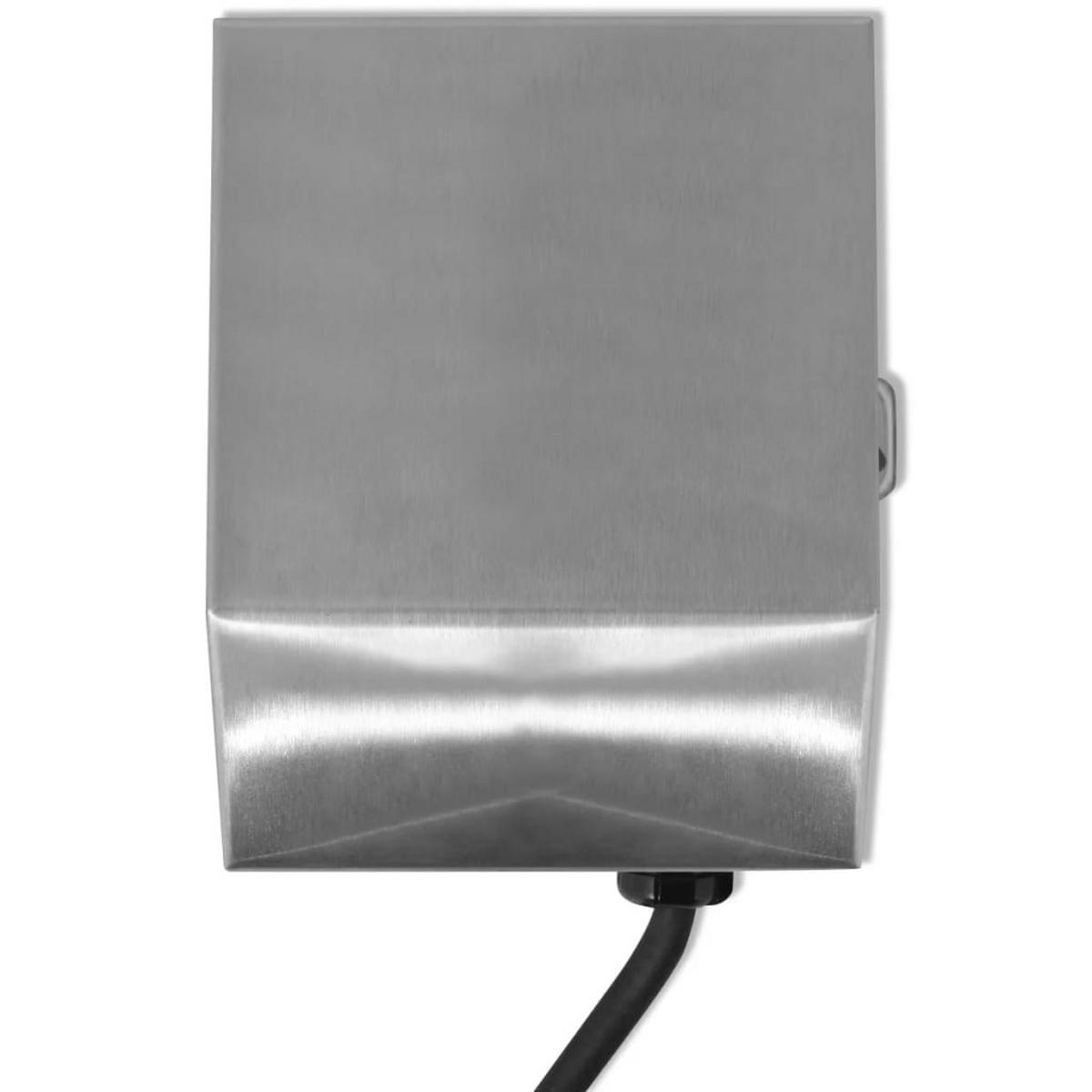 GRILLSPIESSMOTOR Professioneller Edelstahl 4 W - Edelstahlfarben, Metall (74/130/110cm) - vidaXL