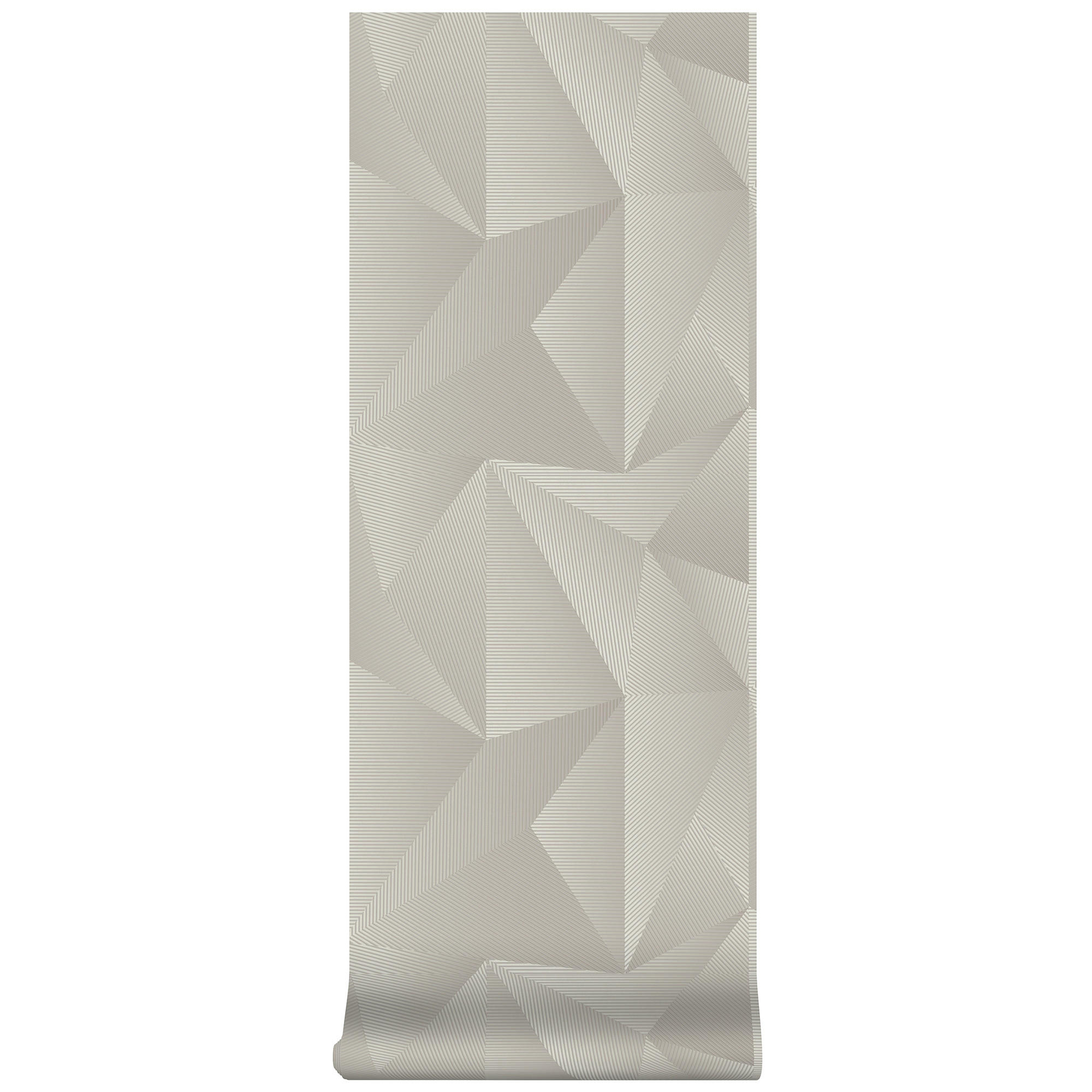 VLIESTAPETE 3D Geometric - Creme, Papier/Kunststoff (52/1000cm) - Superfresco Easy