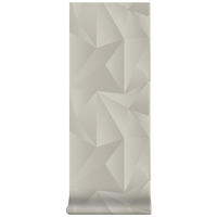 VLIESTAPETE 3D Geometric - Creme, Papier/Kunststoff (52/1000cm) - Superfresco Easy