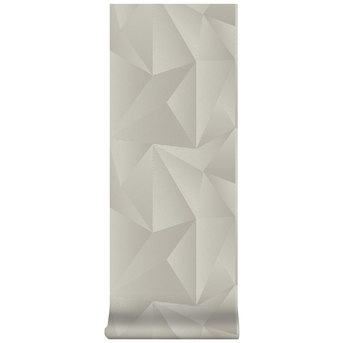 VLIESTAPETE 3D Geometric - Creme, Papier/Kunststoff (52/1000cm) - Superfresco Easy