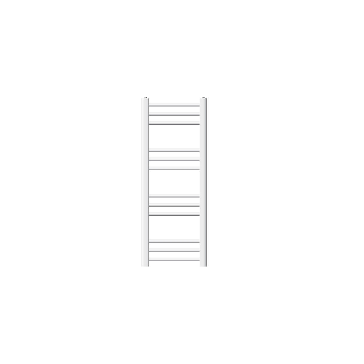BADHEIZKÖRPER Sahara 300x800 mm Weiß gerade mit Seitenanschluss - Weiß, Metall (30/80/5cm) - LuxeBath