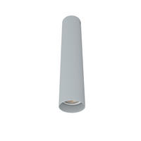 DECKENLEUCHTE Rond - Grau, Metall (6/6/30cm) - Lumicom