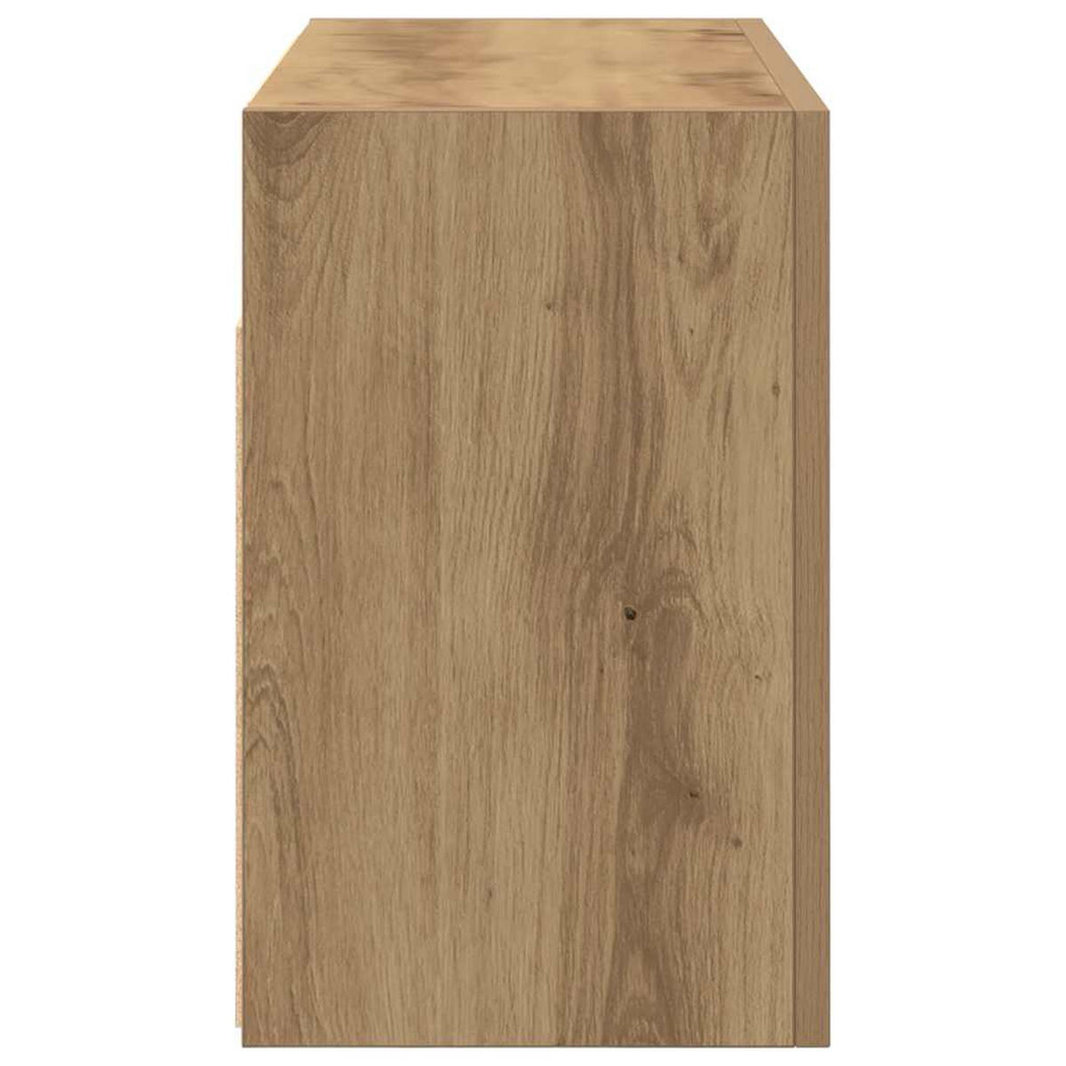 BAD-WANDSCHRANK Artisan-Eiche 60/25/40 Cm Holzwerkstoff - Braun, Holzwerkstoff (25/40/60cm) - vidaXL