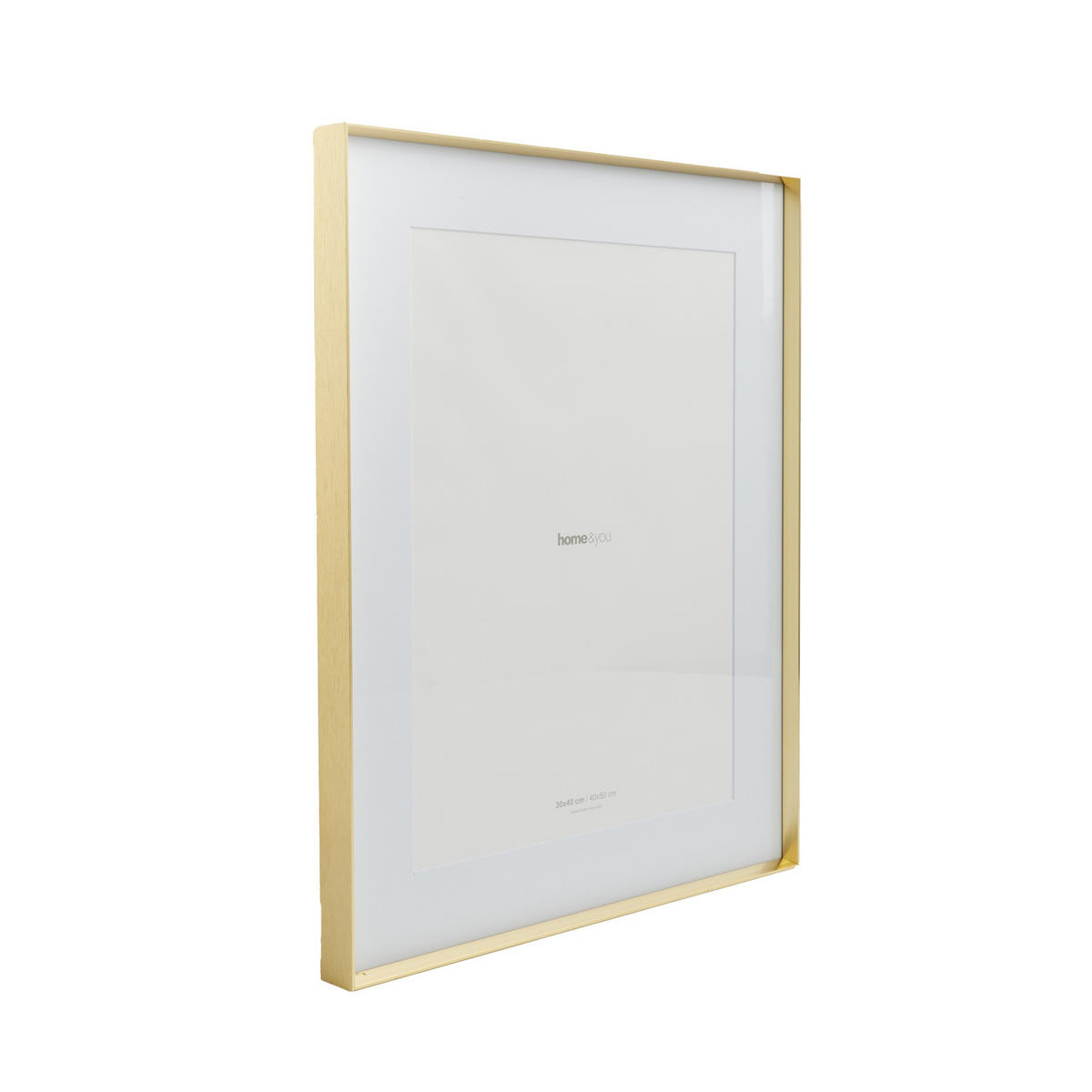 RAHMEN Anzi - Goldfarben, Metall (3/50/40cm) - home&you