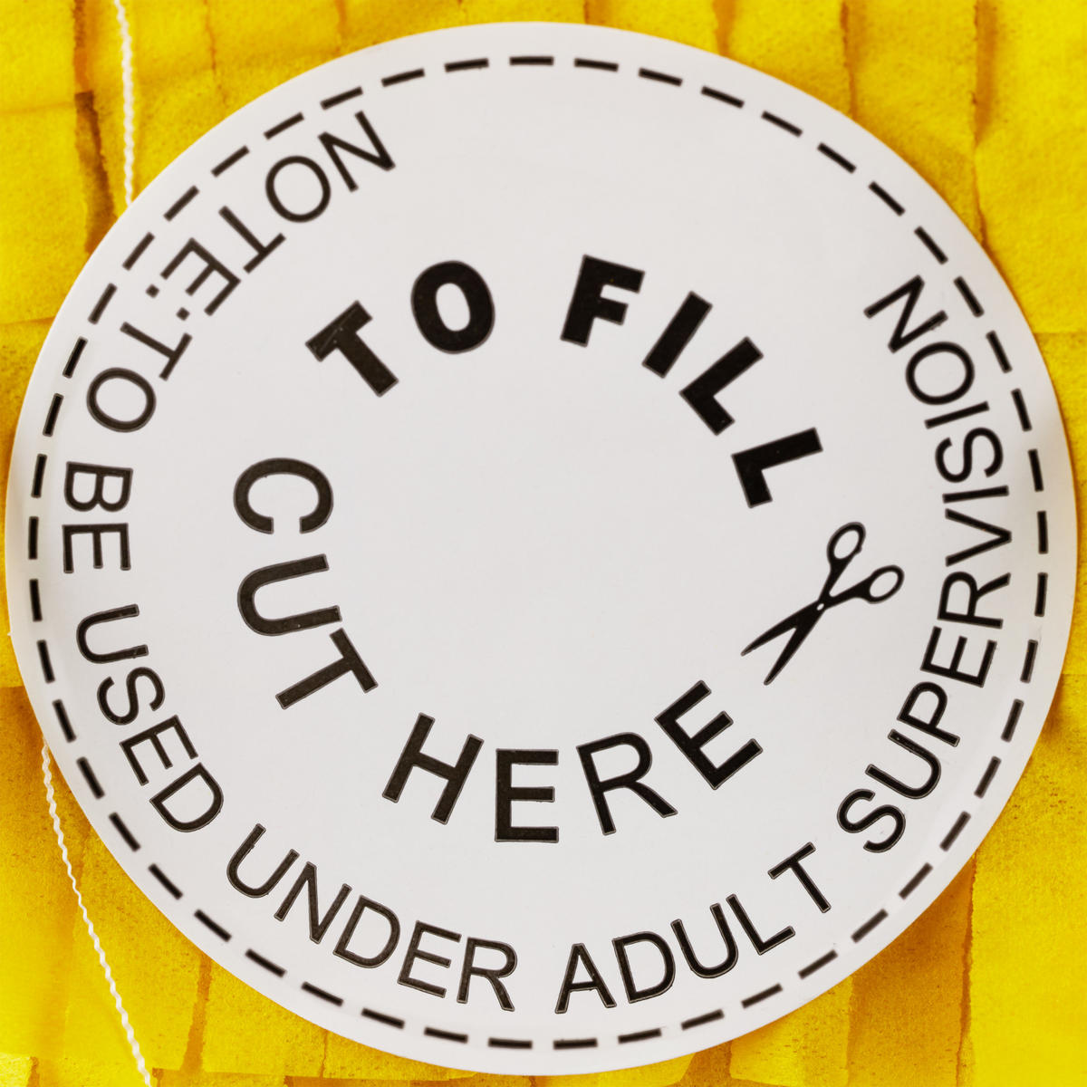 PINATA - Multicolor, Papier (35.5/50.5/7.5cm) - Relaxdays