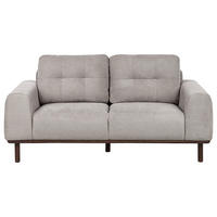 2-SITZER-SOFA Stoff Hellgrau Laurila - Hellgrau, Textil (170/71/92cm) - Beliani