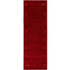WOLLTEPPICH-LÄUFER Jamal Rot 80x300 cm - Rot, Kunststoff/Textil (80/300cm) - benuta Nest