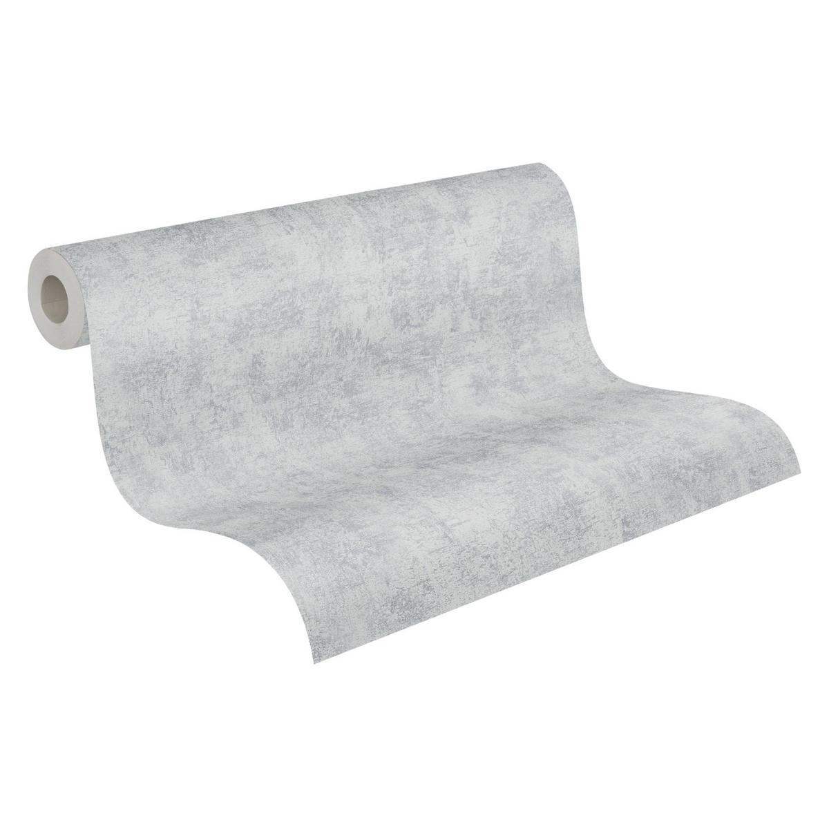 VLIESTAPETE Grau 53/1005 cm - Grau, Textil (53/1cm) - KUNSTLOFT