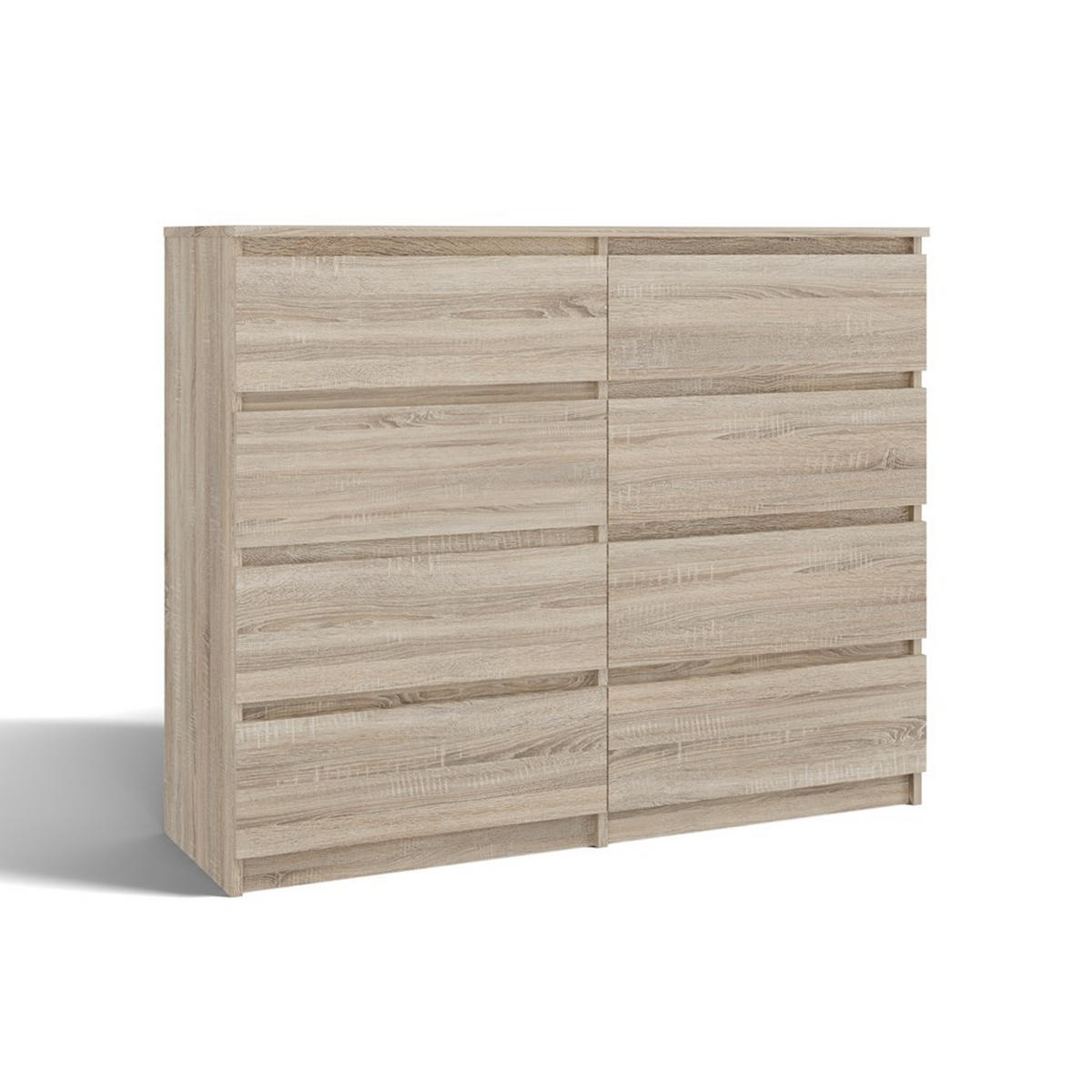 KOMMODE Sonoma Eiche 120/97/40 - Sonoma Eiche, Holzwerkstoff (120/97/40cm) - RAUMHIRSCH FURNITURE