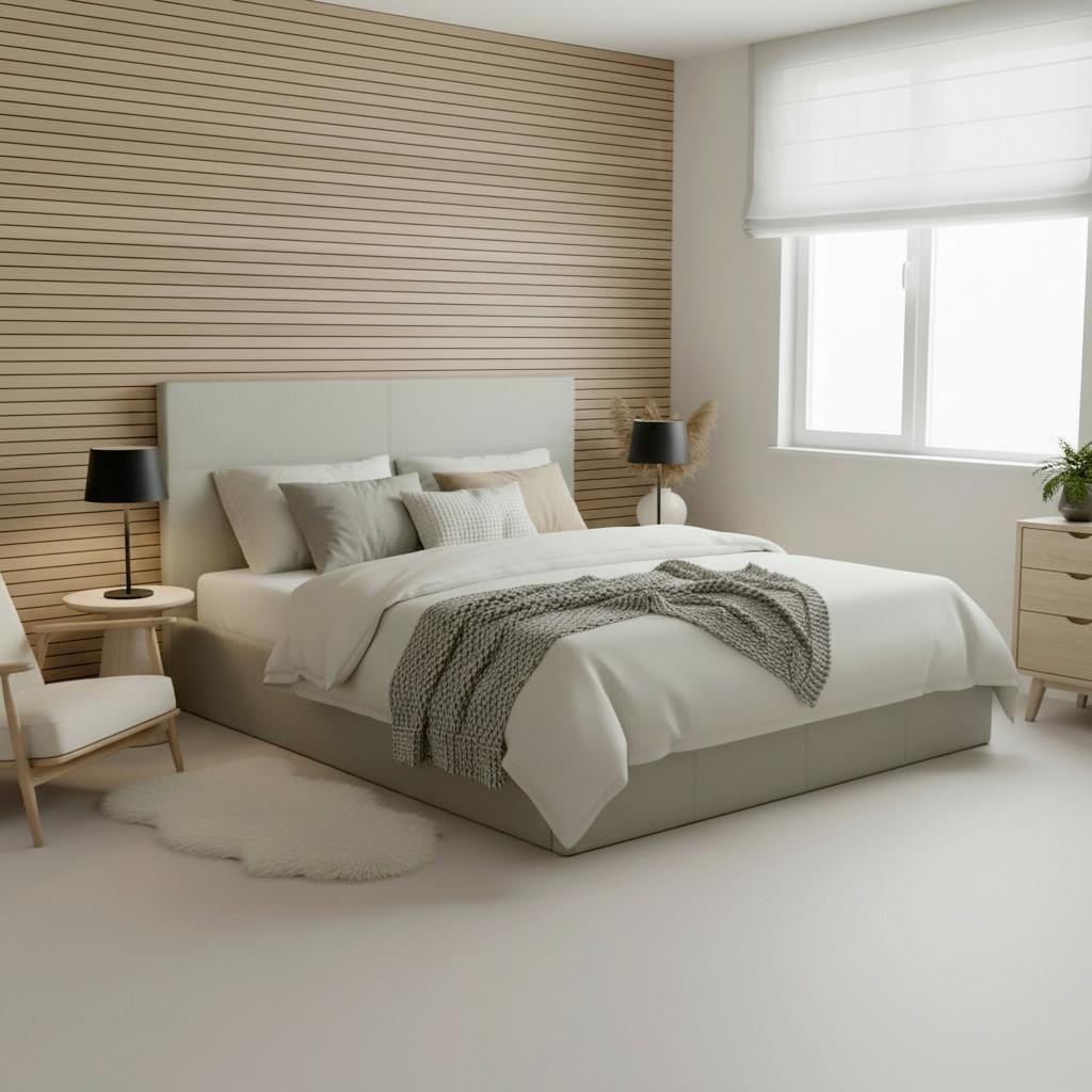 Bessagi Home Polsterbett Hellgrau