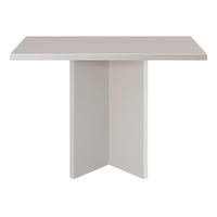 ESSTISCH Quadratischer mit laminiertem , 100/100 cm, Taupe - Beige, Holzwerkstoff (100/100/75cm) - RNT By Really Nice Things