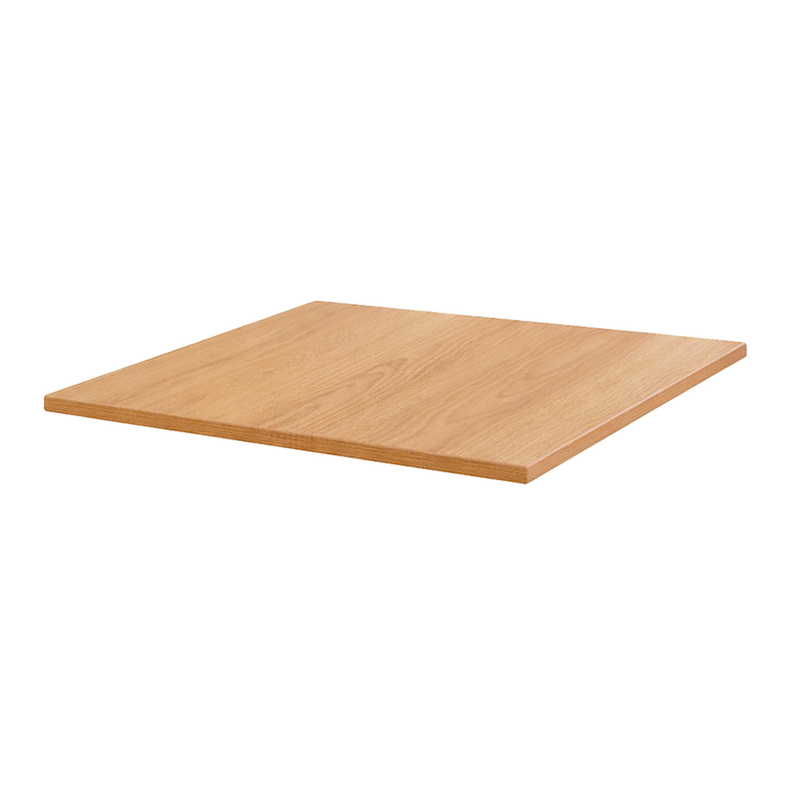 TISCHPLATTE quadratischer 60 cm, Hellholz - Eichefarben, Holzwerkstoff (60/60/2cm) - Oviala