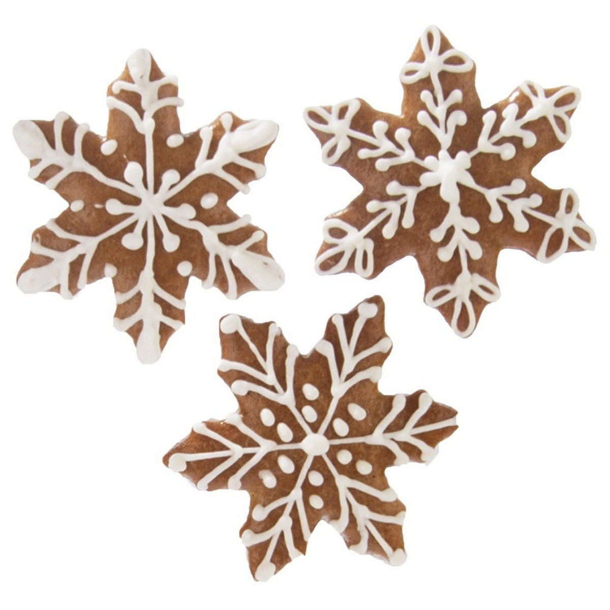 AUSSTECHFORM Schneeflocke 5,5 cm Silber - Silberfarben, Metall (5.5/1.5/5.5cm) - Orion 