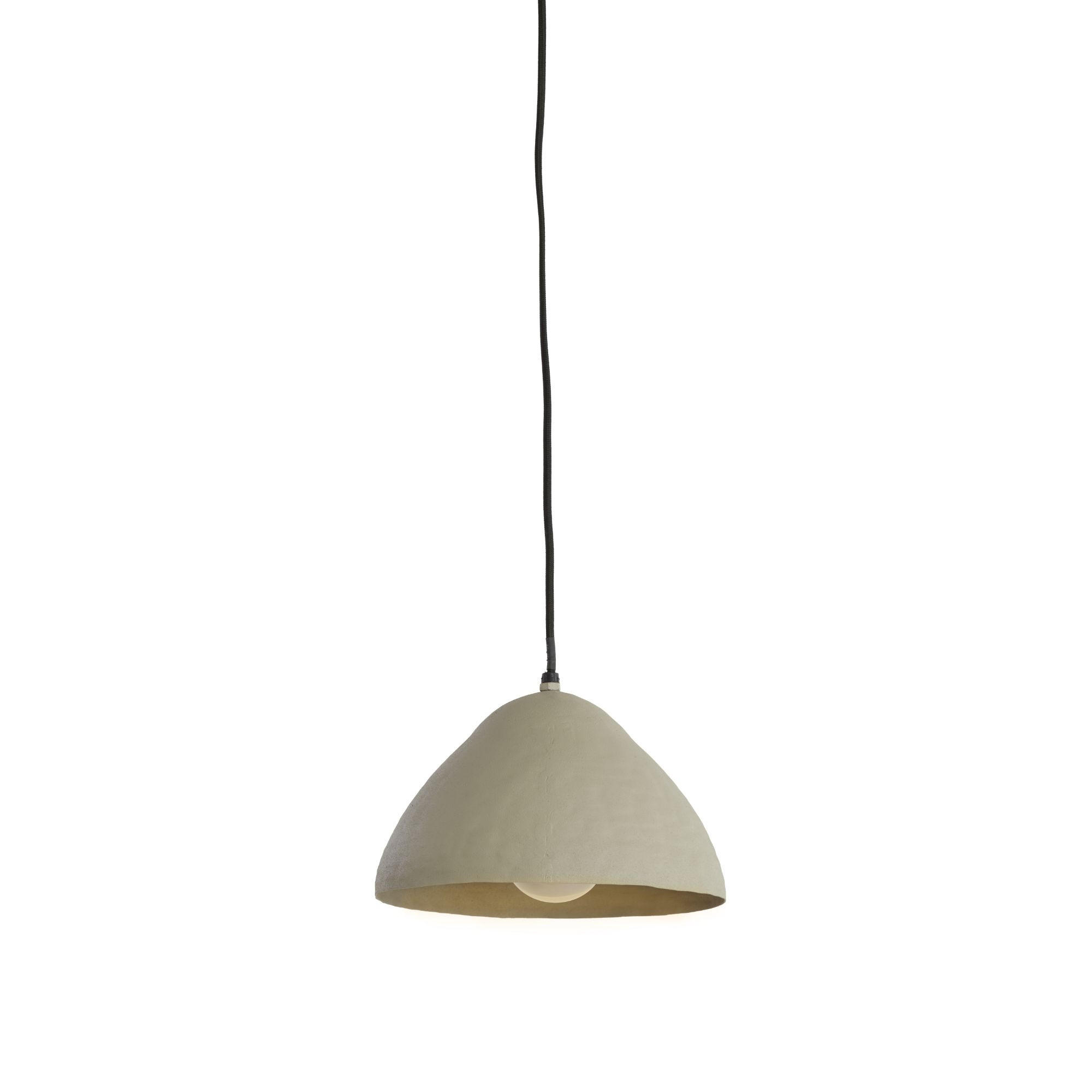 PENDELLEUCHTE ELIMO Grau 25/25/15 cm - Grau, Metall (25/25/15cm) - Light & Living
