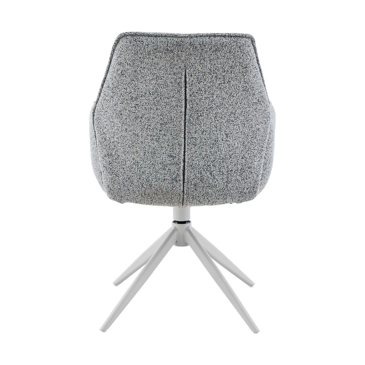 ESSZIMMERSTUHL Hera Grau 63/63/83 cm 2-er Set - Grau, Textil (63/83/63cm) - Starfurn
