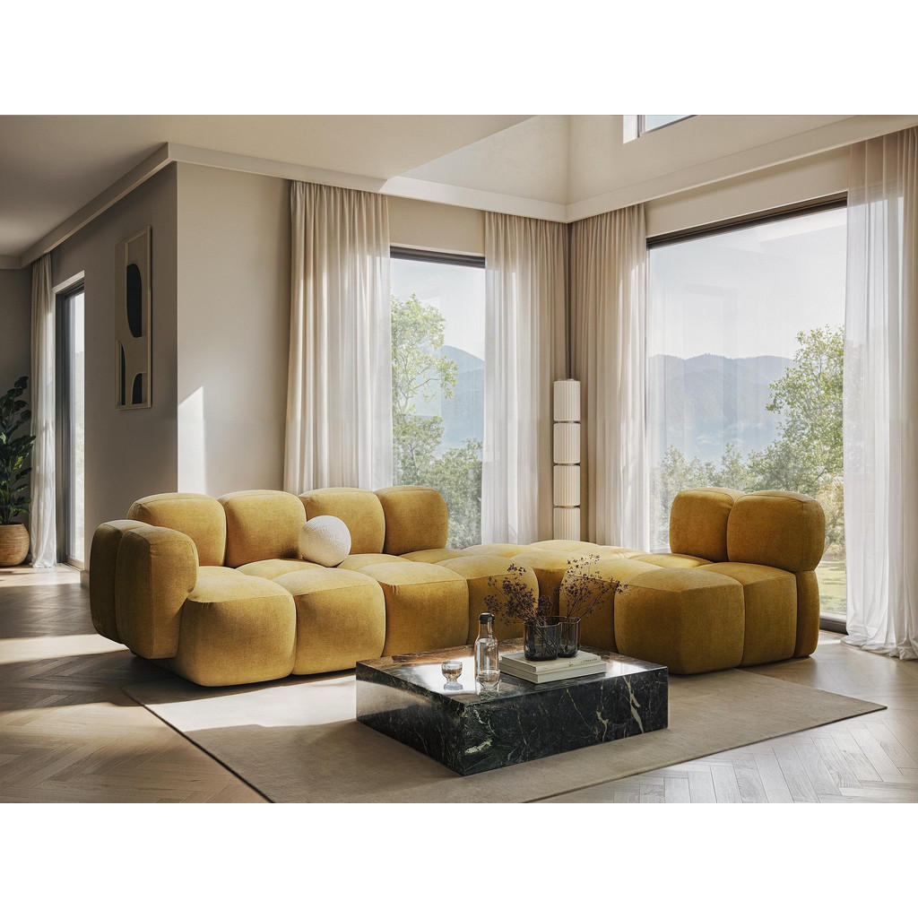 Thumbnail - Makamii 2-Sitzer, Pastellblau, Textil, 210x72x115 cm, Hergestellt in Europa, Oeko-Tex®, Wohnzimmer, Sofas & Couches, Sof...