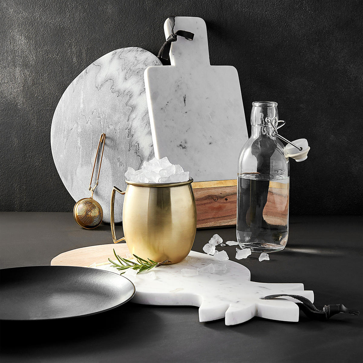 FLASCHE (6er Set) Swing - Transparent, Glas (0.25L) - Butlers