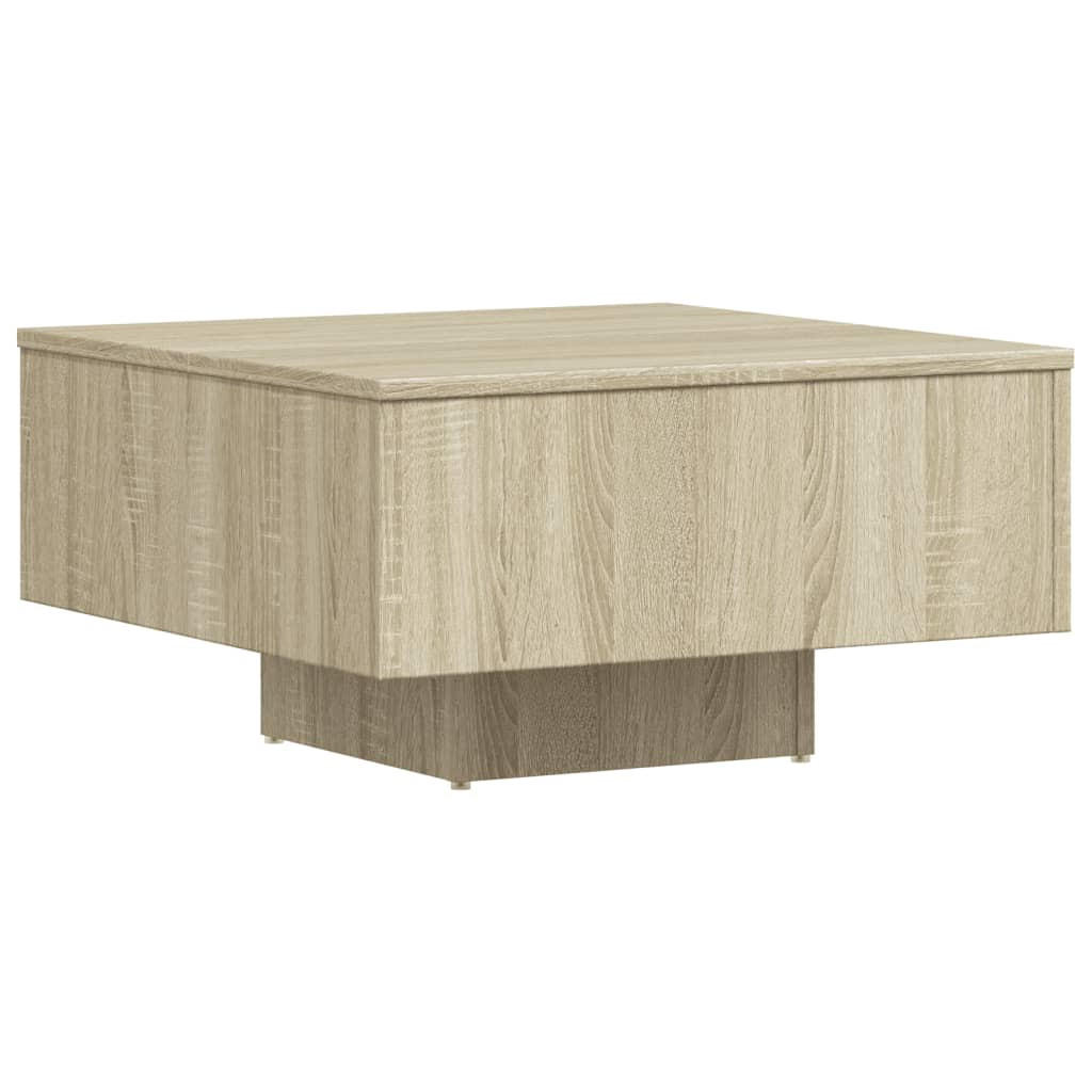 COUCHTISCH Sonoma-Eiche 60x60x31,5 cm Holzwerkstoff - Sonoma Eiche, Holzwerkstoff (60/60/31.5cm) - furnicato