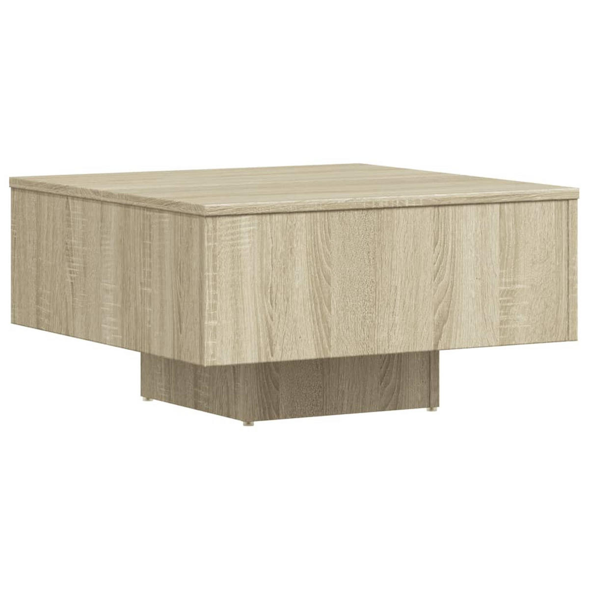 COUCHTISCH Sonoma-Eiche 60x60x31,5 cm Holzwerkstoff - Sonoma Eiche, Holzwerkstoff (60/60/31.5cm) - furnicato