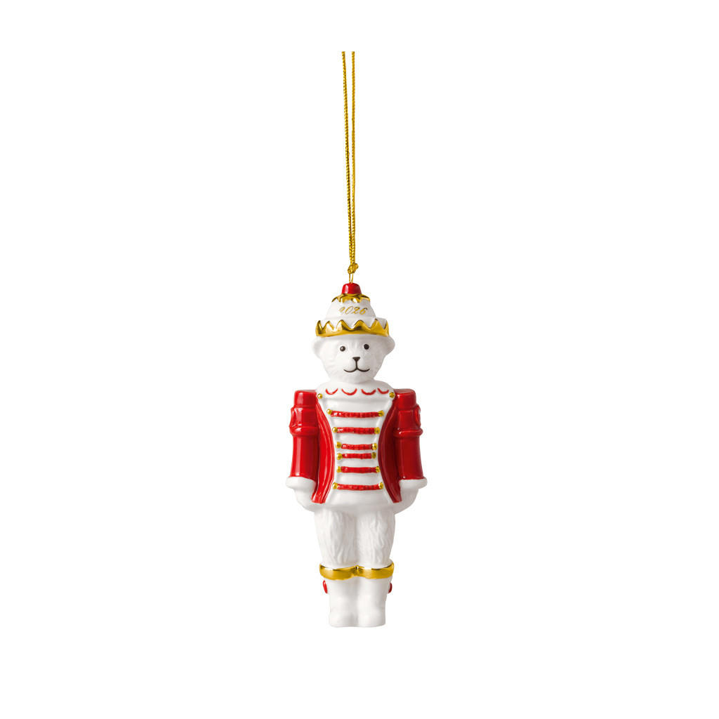 ORNAMENT NUSSKNACKER 2026 Christmas Classics weiß-gold 2,8 x 4,8 x 11,4 cm - Goldfarben/Weiß, Keramik (4.8/11.4/2.8cm) - Villeroy & Boch