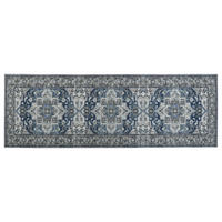 TEPPICHLÄUFER Kottar 240/80 cm - Grau, Kunststoff (80/240cm) - Beliani