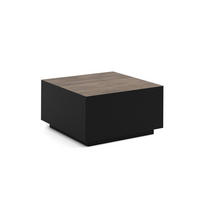 COUCHTISCH QUADRA - Kaschmir/Sahara, Holzwerkstoff (65/65/35cm) - Meblini