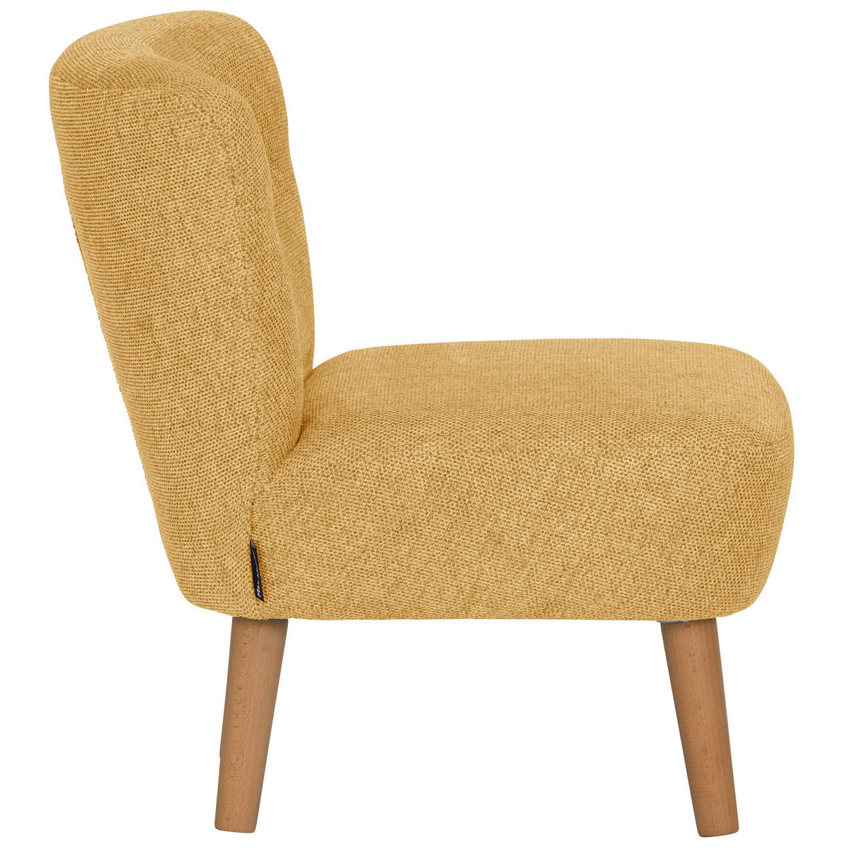 KINDERSESSEL Katya Flachgewebe gelb - Gelb, Kunststoff (41/54/50cm) - 58aufmkessel