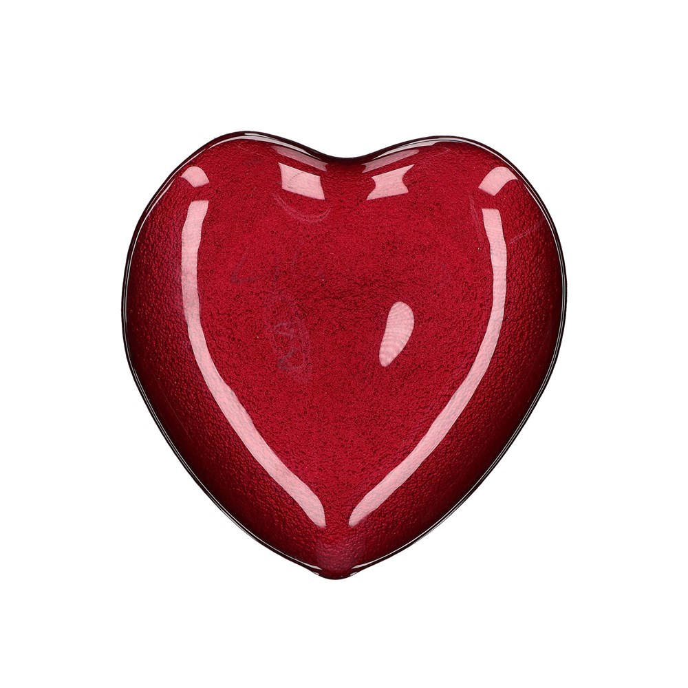 TELLER Rot 21/21/2 cm H227500007 - Rot, Glas (21cm) - Rituali Domestici 