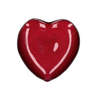 TELLER Rot 21/21/2 cm H227500007 - Rot, Glas (21cm) - Rituali Domestici 