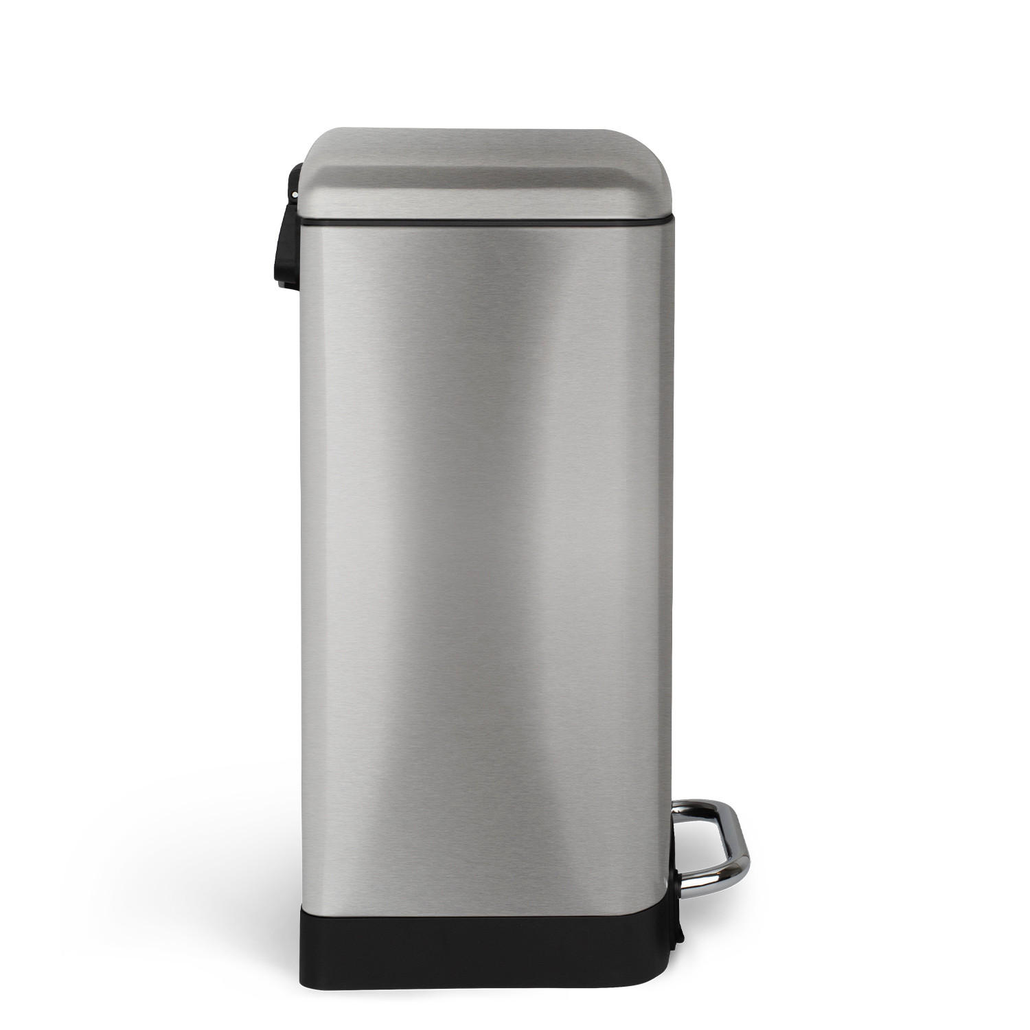 TRETMÜLLEIMER 20L - inox edition N°512 - Silberfarben, Metall (30/52.5/29cm) - Les Collectors
