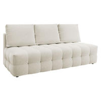 SCHLAFSOFA Sempre - Creme, Holz/Kunststoff (208/97/100cm) - MIRJAN24