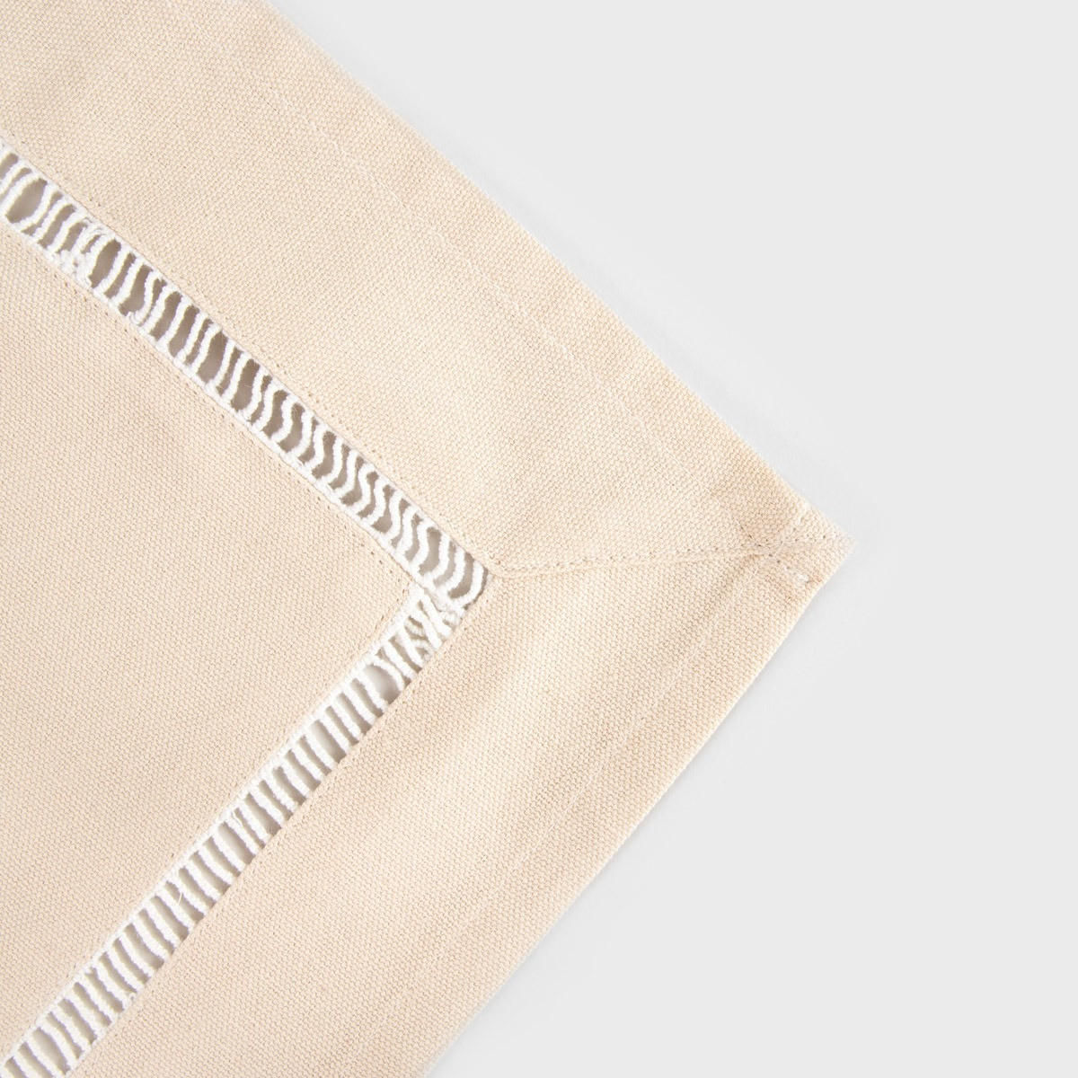 TISCHLÄUFER Tadaro Baumwolle beige 40/160 cm - Beige, Textil (40/160cm) - Homla