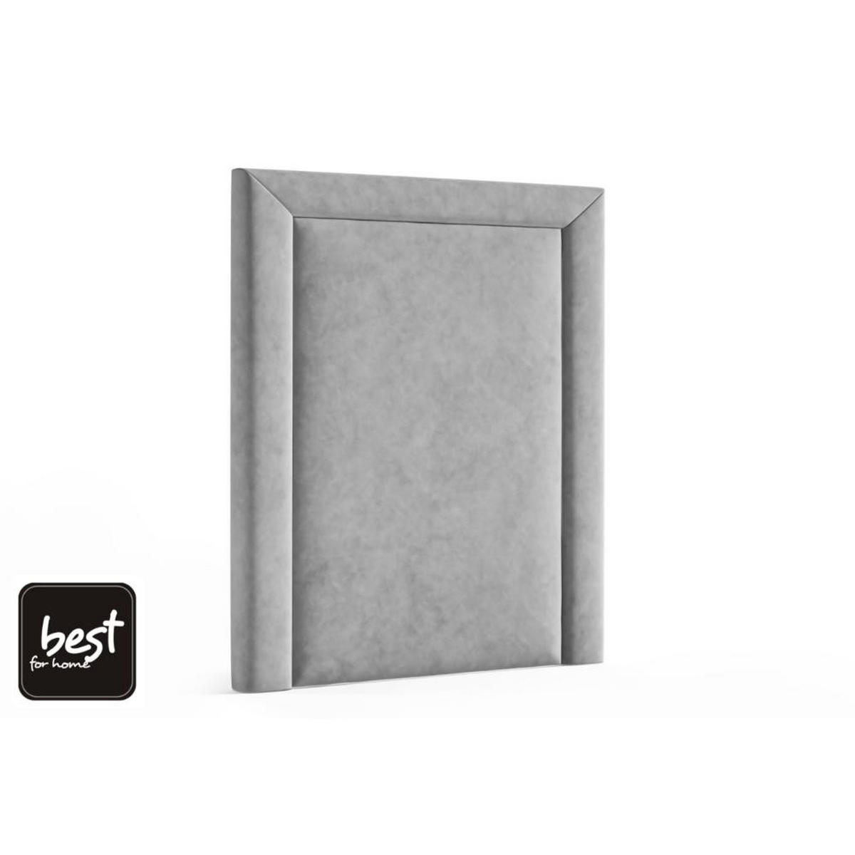 BOXBETT mit Bettkasten Trinity K3-SINGLE Bonellfederkern inkl. Topper - Graphitfarben, Holz/Holzwerkstoff (80/200cm) - Best For Home