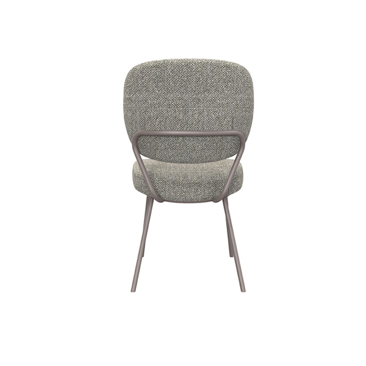 ESSZIMMERSTUHL Singapore Grau 63/49/90 cm 2er-Set - Grau, Textil (49/90/63cm) - LABEL51