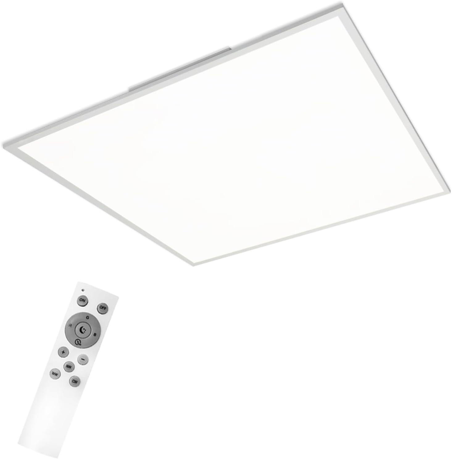 LED-DECKENLEUCHTE Raynor 45/45/2.1cm - Weiß, Kunststoff (45/45/2.1cm) - ZMH