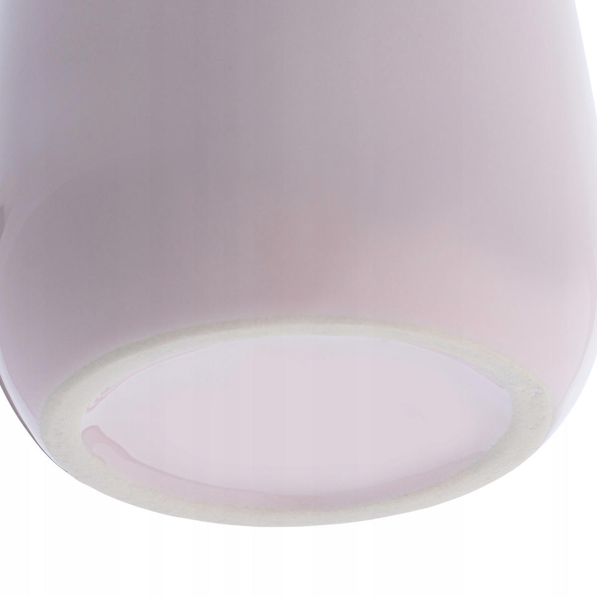 FLÜSSIGSEIFENSPENDER 12 cm, rosa - Rosa, Keramik (9.5/12.5/9.5cm) - KADAX