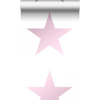 TAPETE großer Stern 53 cm x 10.05 m - Pink, Papier (53/0.1cm) - Origin Wallcoverings