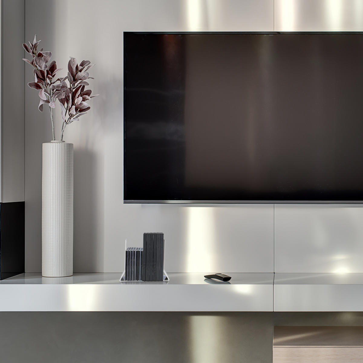 2XSTOJAN na knihy - biela, kov (13.5/17/10.5cm) - Relaxdays