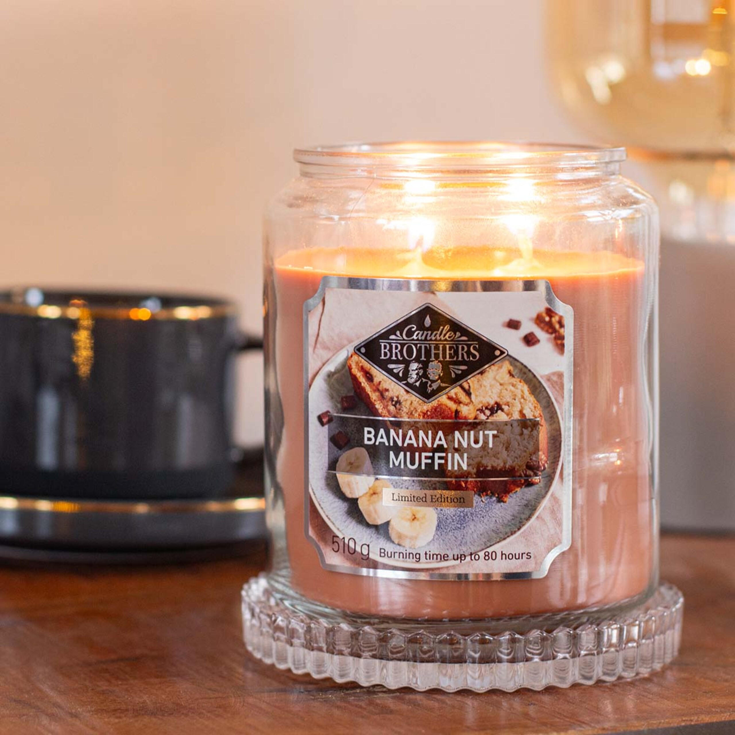 DUFTKERZE CandleBrothers - Beige, Naturmaterialien/Glas (15cm)