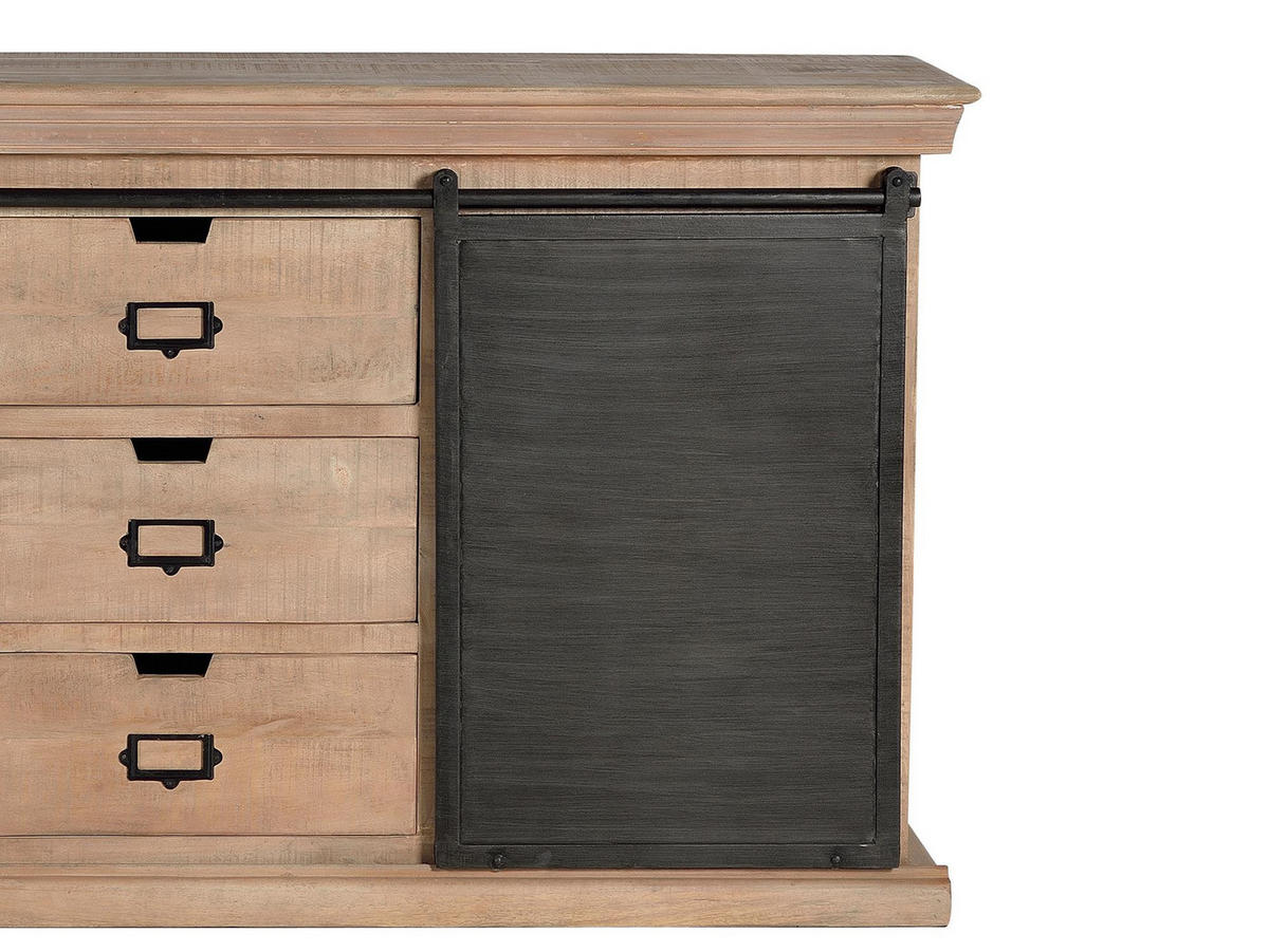 SIDEBOARD aus Akazienholz - Braun, Holz (40/85/160cm) - Giner y Colomer