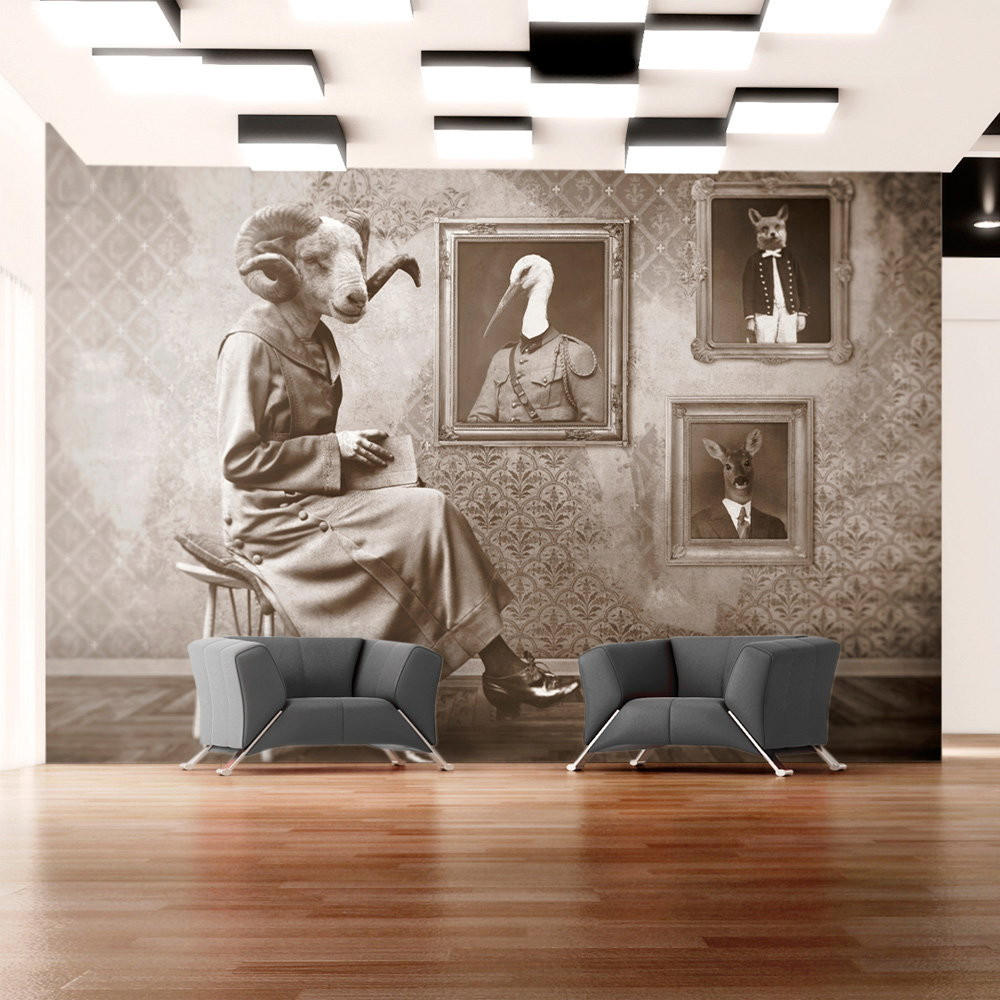 VLIESTAPETE Braun 250/175 cm - Braun, Textil (250/1cm) - KUNSTLOFT