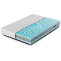 MATRATZE TriFlex Hybrid, 3 Schichten, Größe: 120x200, Härtegrad: Mittelfest - Weiß, Textil (120/200cm) - Betten-ABC