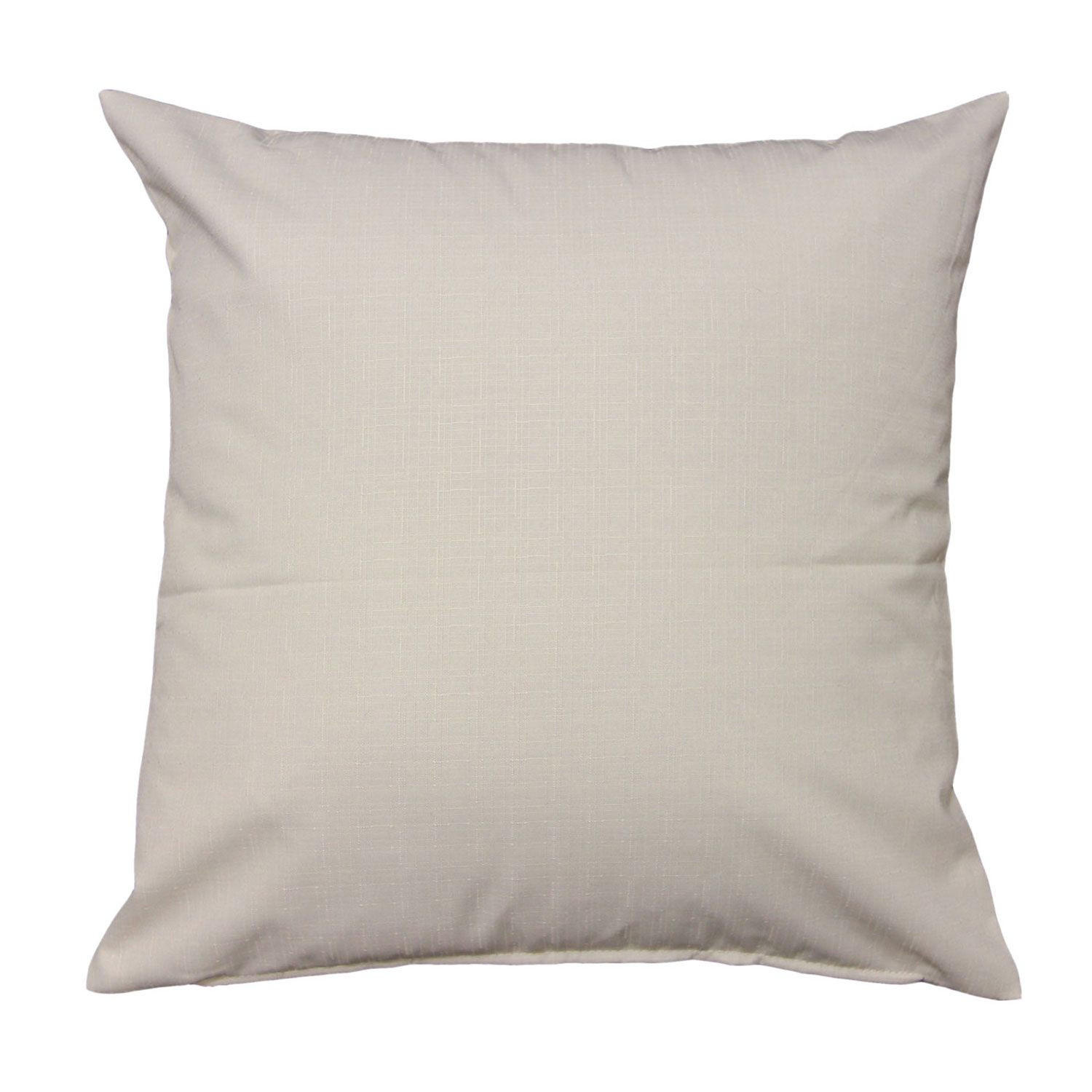 KISSENHÜLLE Leinen-Optik 45/45 cm - Creme, Textil (45/45cm) - Homescapes
