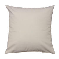 KISSENHÜLLE Leinen-Optik 45/45 cm - Creme, Textil (45/45cm) - Homescapes