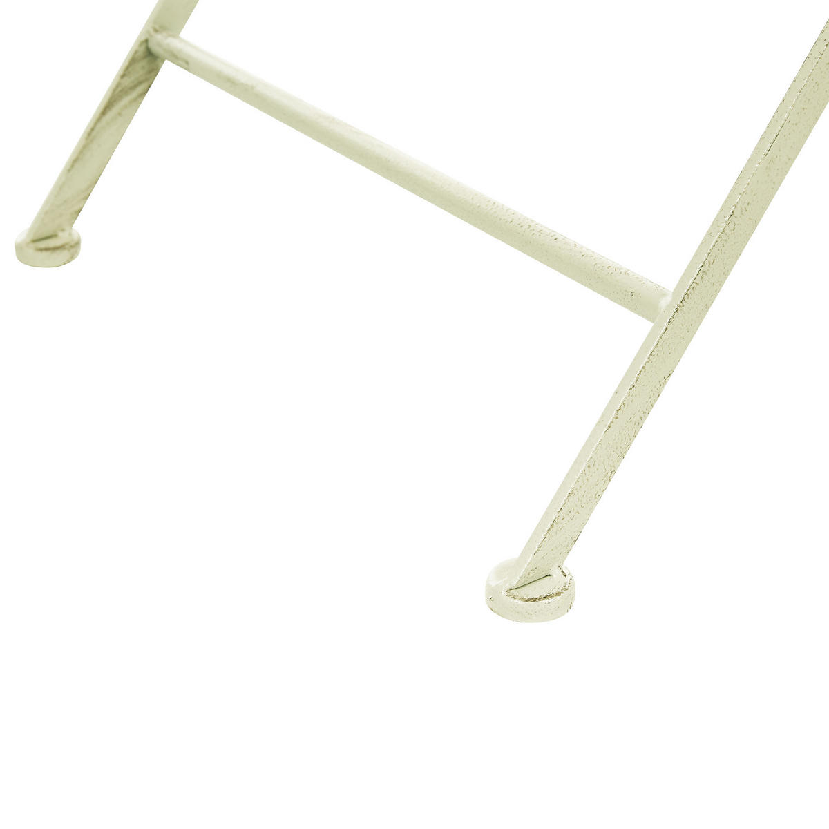 GARTENTISCH Metall Hellgrün Bivio - Grün, Metall (70/73/70cm) - Beliani