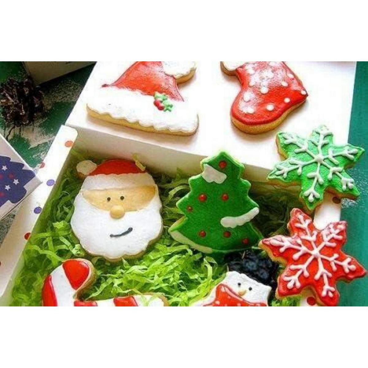 AUSSTECHFORMEN Set 9-teilig Weihnachten mit 100 Keks-Tüten jetzt nur ...