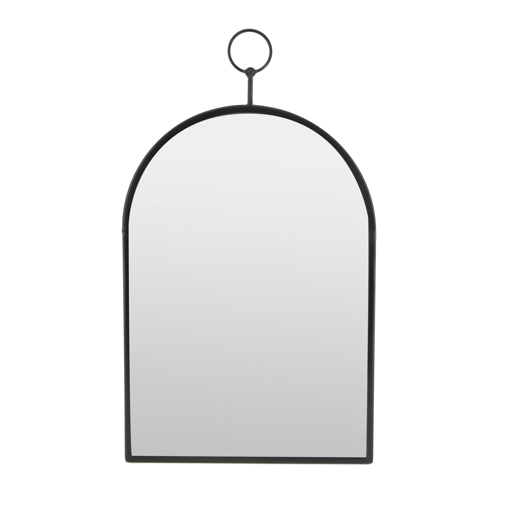 SPIEGEL - Luxus-Spiegel - Gänseblümchen - Schwarz, Glas (28.5/60/28.5cm) - Art for the Home