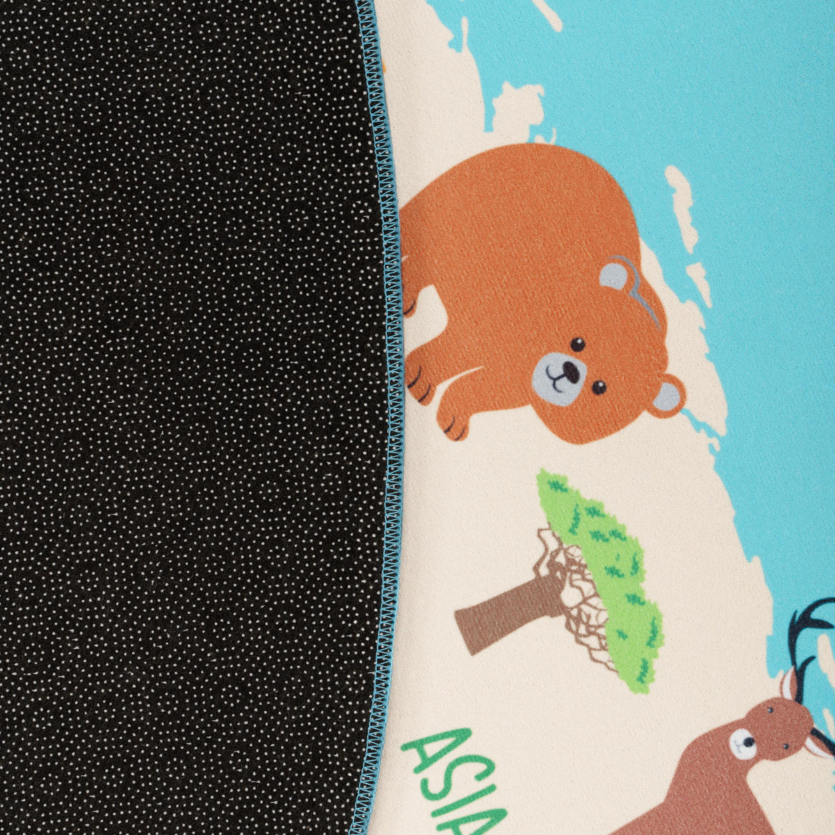 KINDERTEPPICH 200/200 cm Bino 564 - Türkis, Textil (200/200cm) - Paco Home